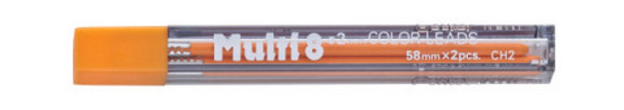 Colour Pencil Lead Refill 2.0Mm Orange 2Pc Tube